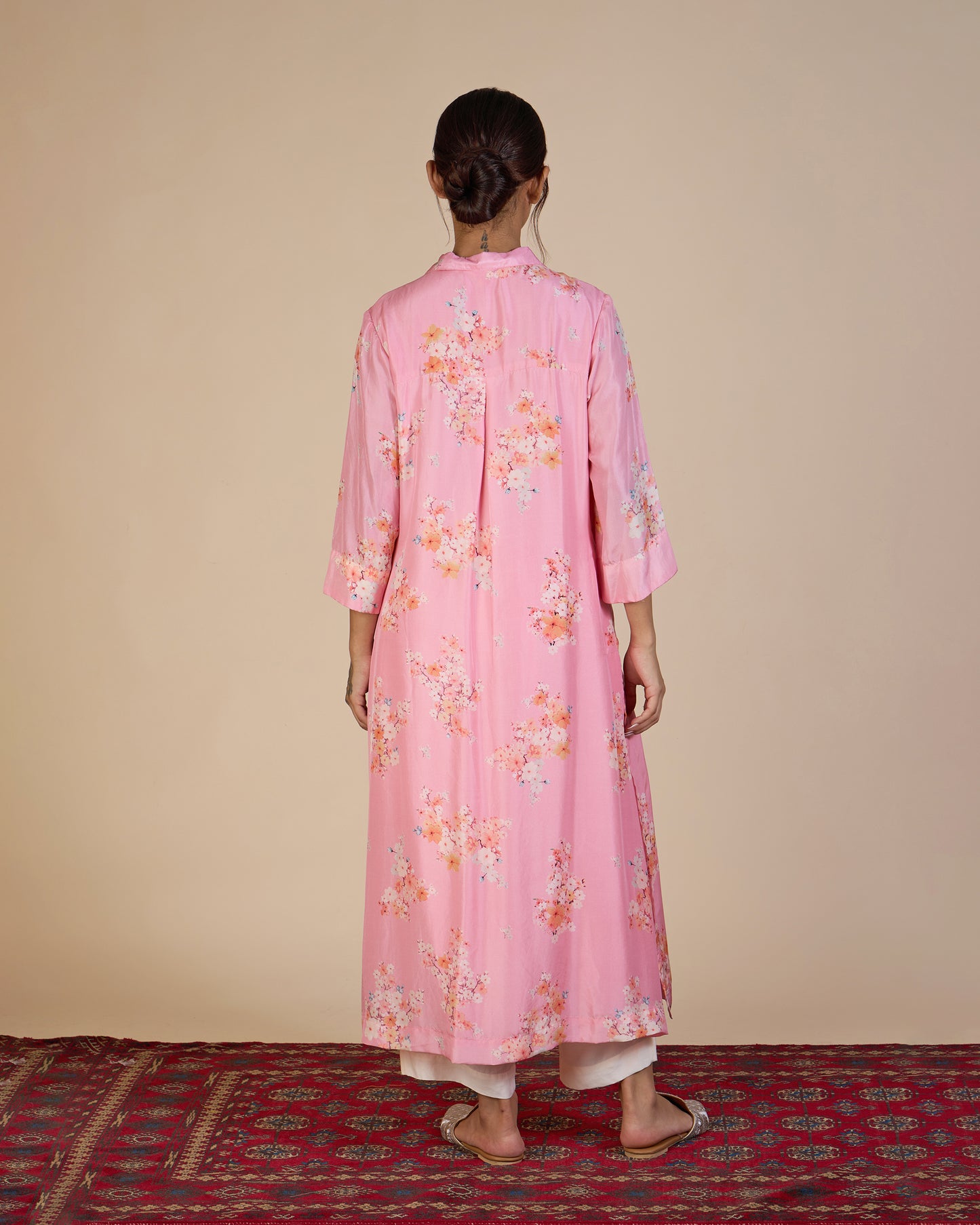 Pink Sakura Co-Ord Set – Silk Route Collection