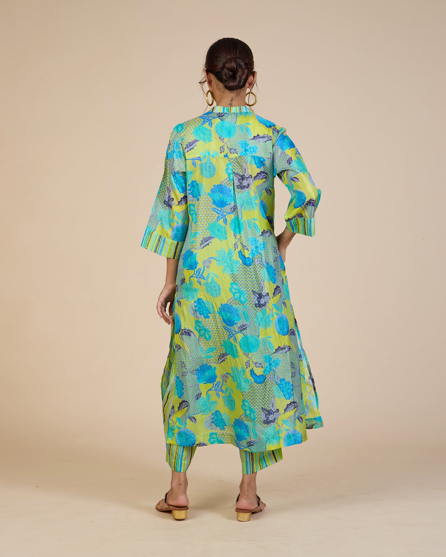 Turq Mosaic Co-Ord Set - Silk Route Collection