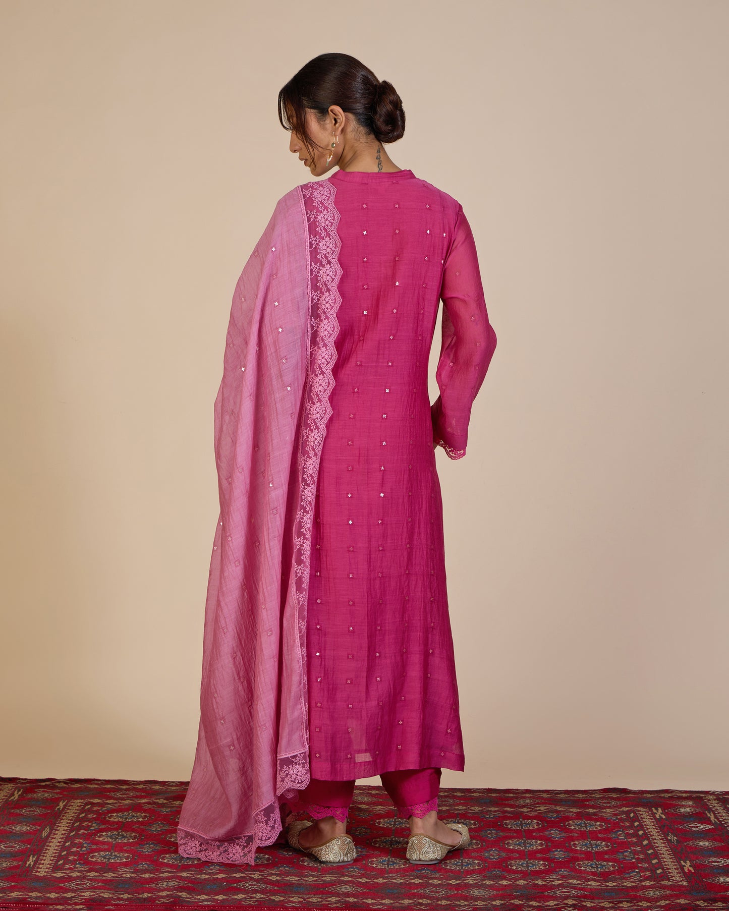 Fuchsia & Soft Pink Ethnic Set – Venus Rising Collection