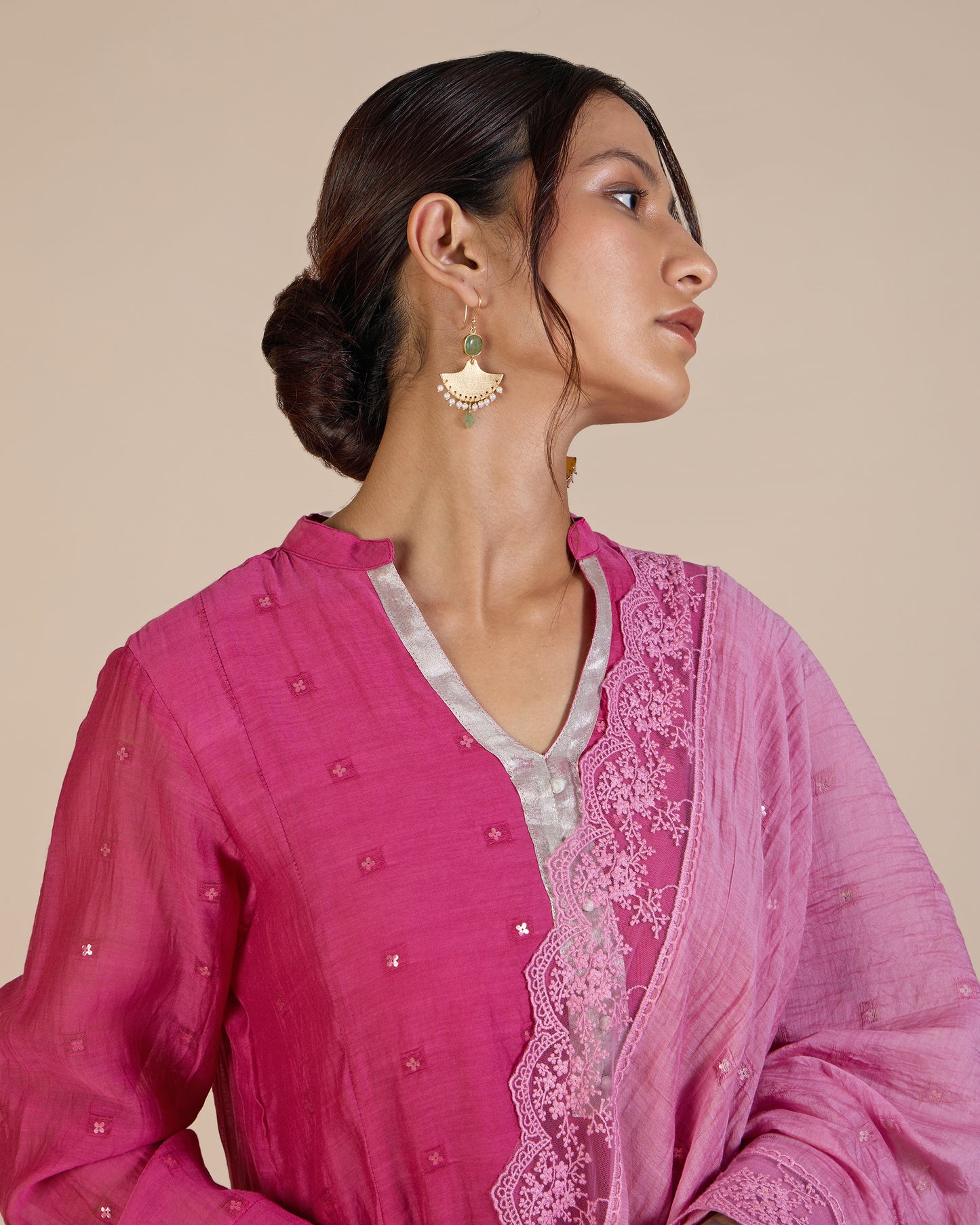 Fuchsia & Soft Pink Ethnic Set – Venus Rising Collection
