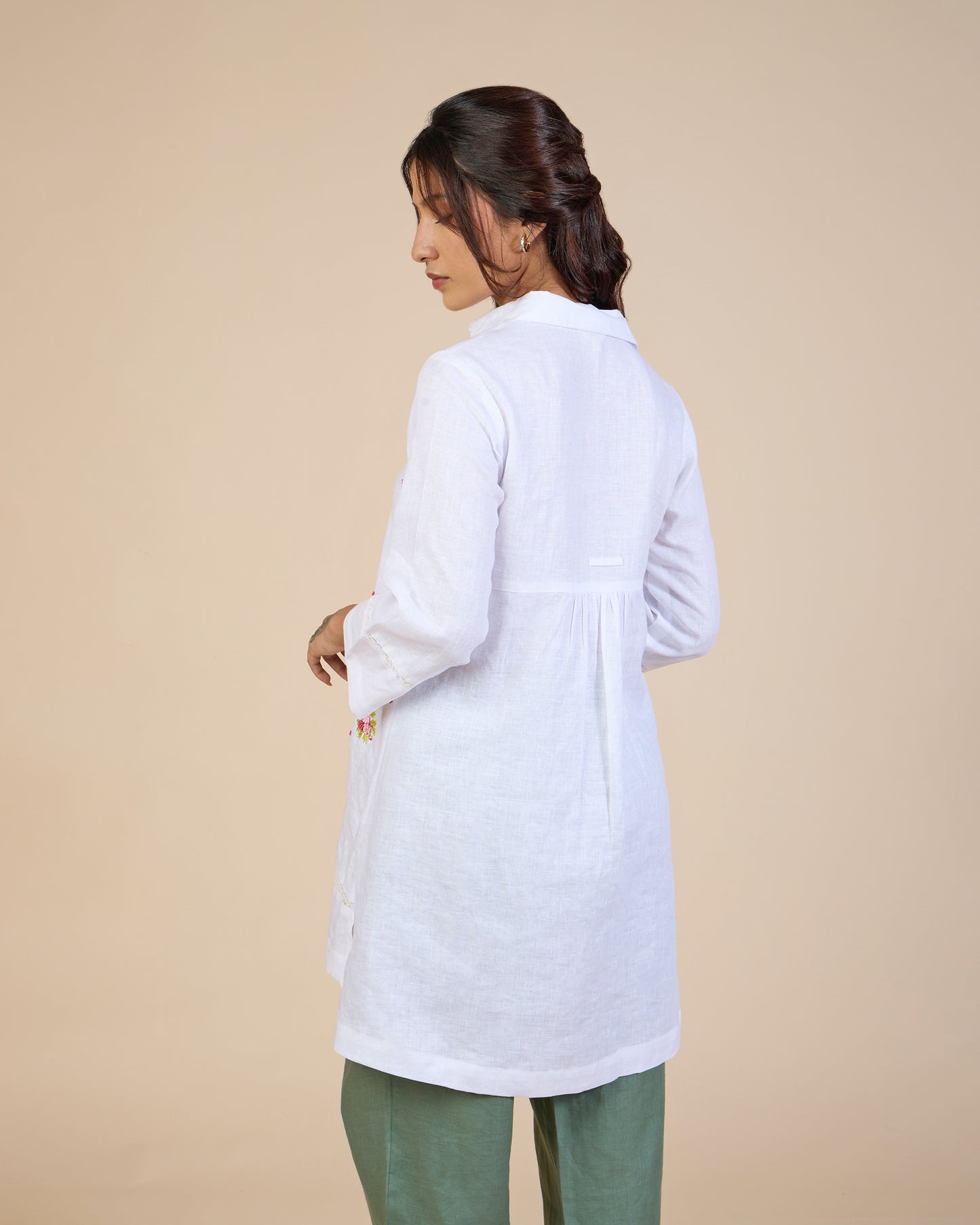 Embroidered White Tunic – Heidi of the Hills Collection