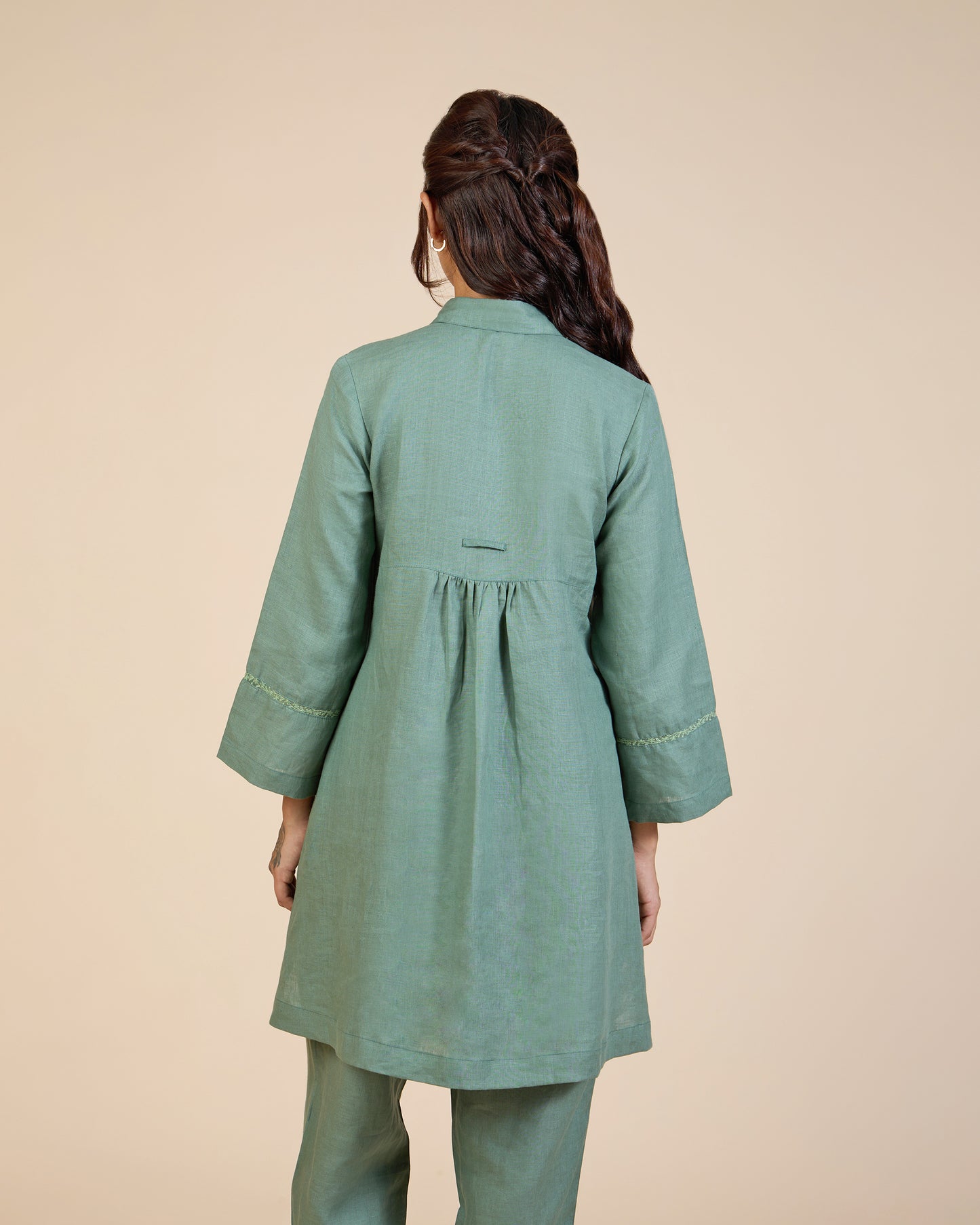 Embroidered Fern Co-Ord Set – Heidi of the Hills Collection