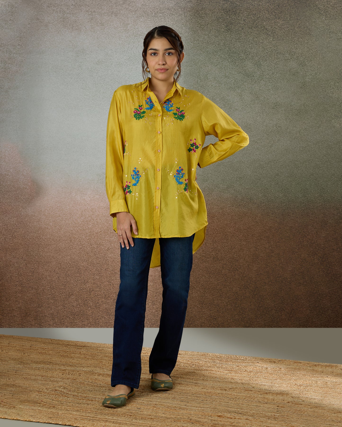Sunlight Oversized Shirt - Heidi of the Hills Collection
