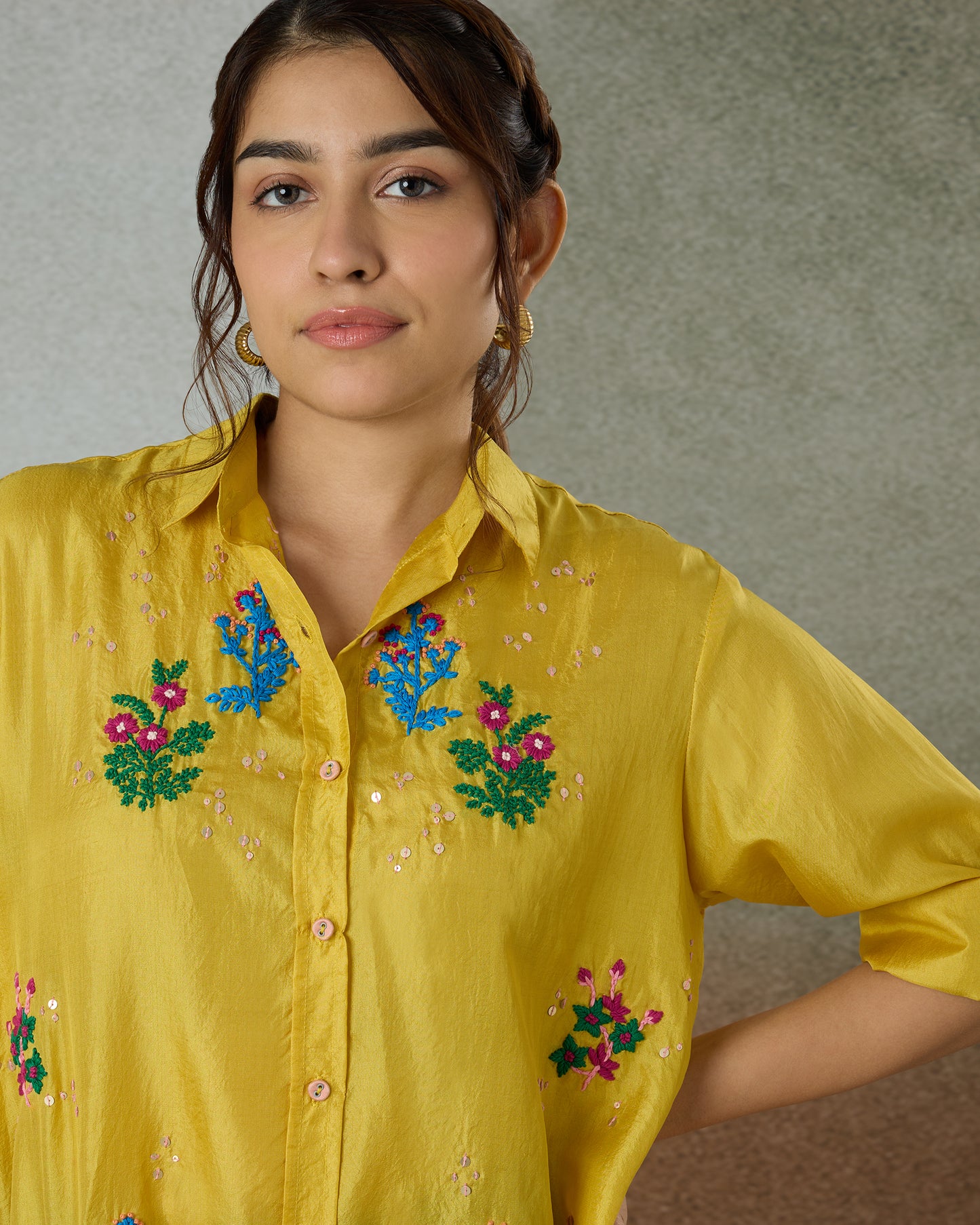 Sunlight Oversized Shirt - Heidi of the Hills Collection