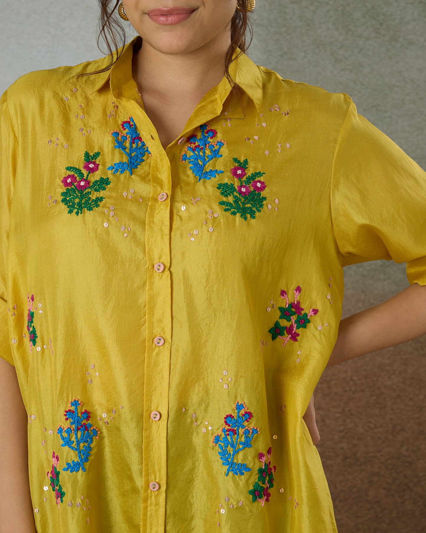 Sunlight Oversized Shirt - Heidi of the Hills Collection