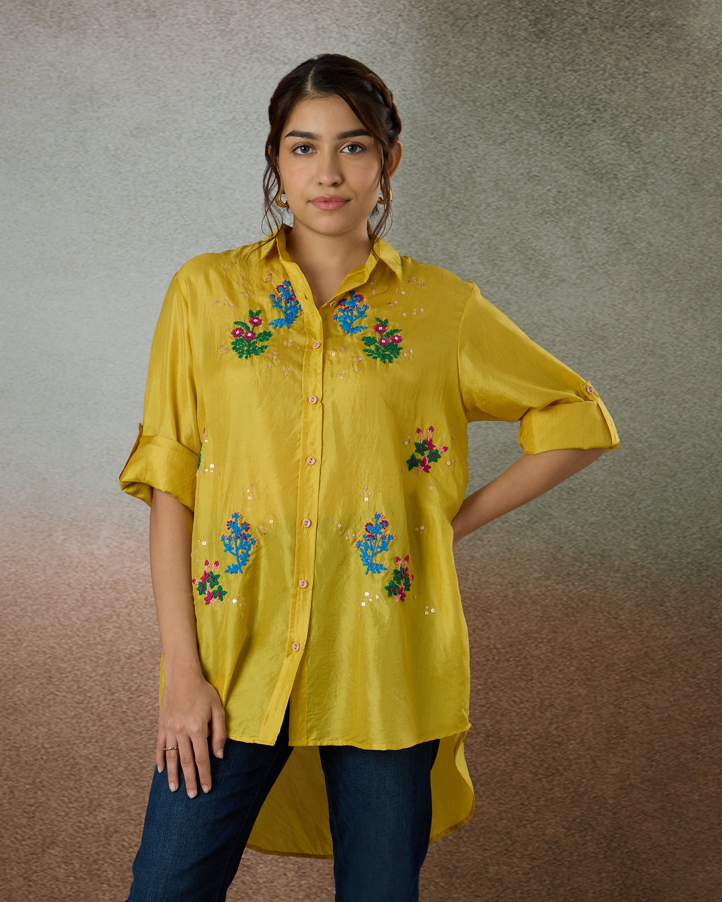 Sunlight Oversized Shirt - Heidi of the Hills Collection