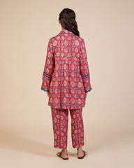 Scarlet Kilim Print Co-Ord Set – Lush Linens Collection