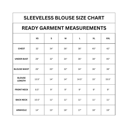 Emerald Sleeveless Blouse with Pads