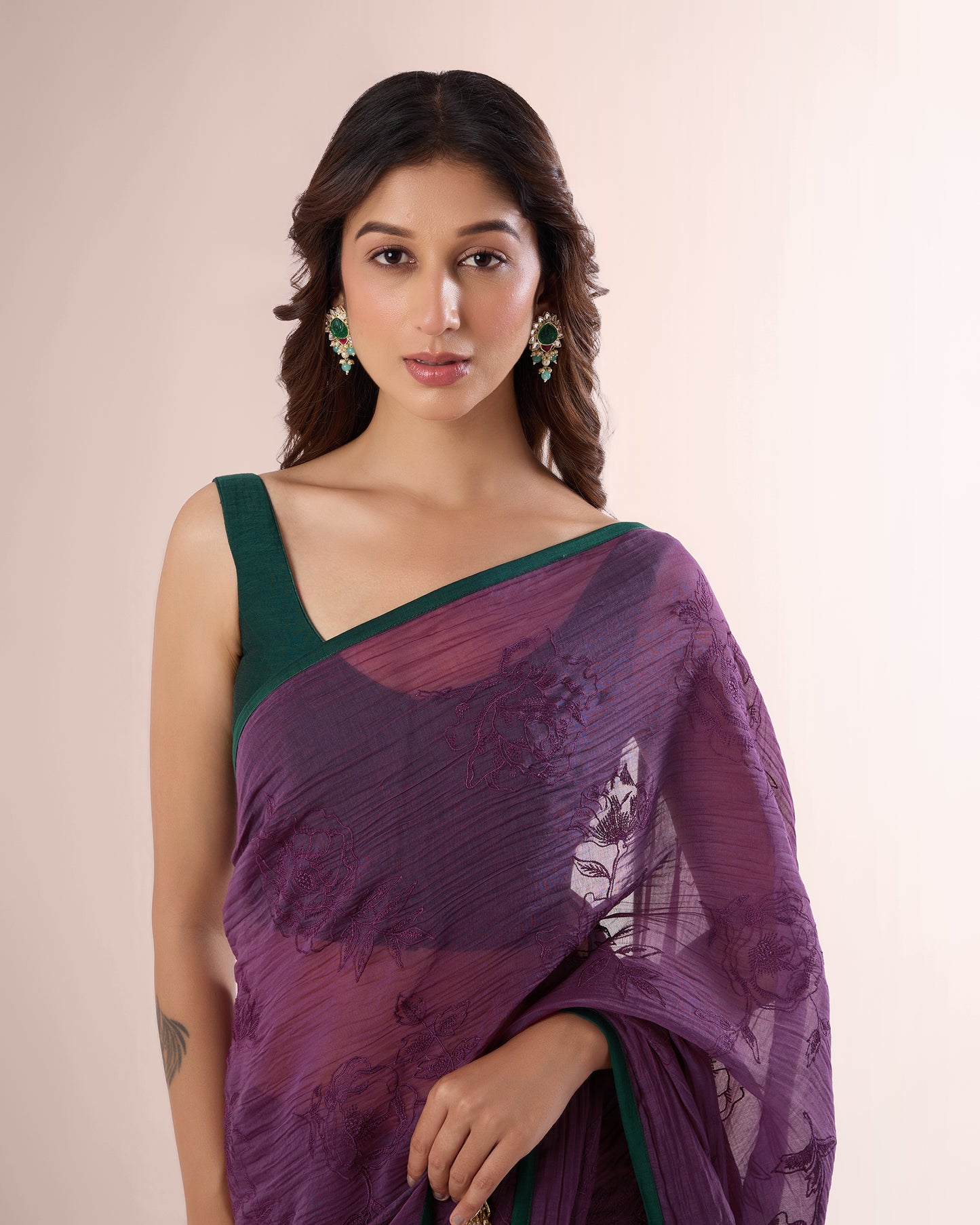 JAMUN — Chanderi Silk Saree