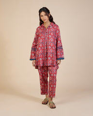 Scarlet Kilim Print Co-Ord Set – Lush Linens Collection