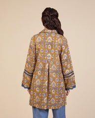 Ochre Kilim Print Tunic – Lush Linens Collection