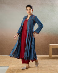 Indigo Layered Set - The Spice of Kutch Collection